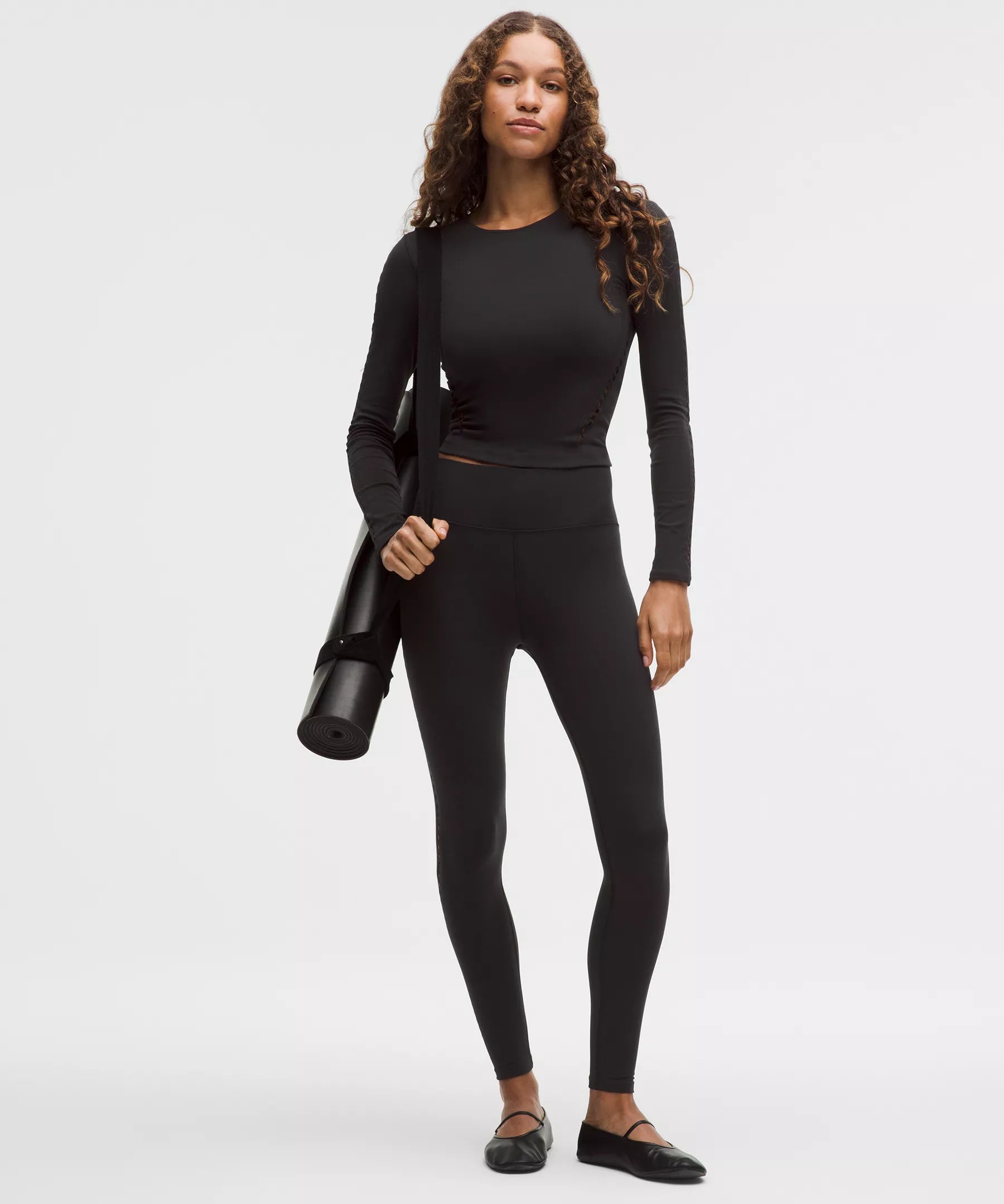 RevealKnit Eyelet High-Rise Tight