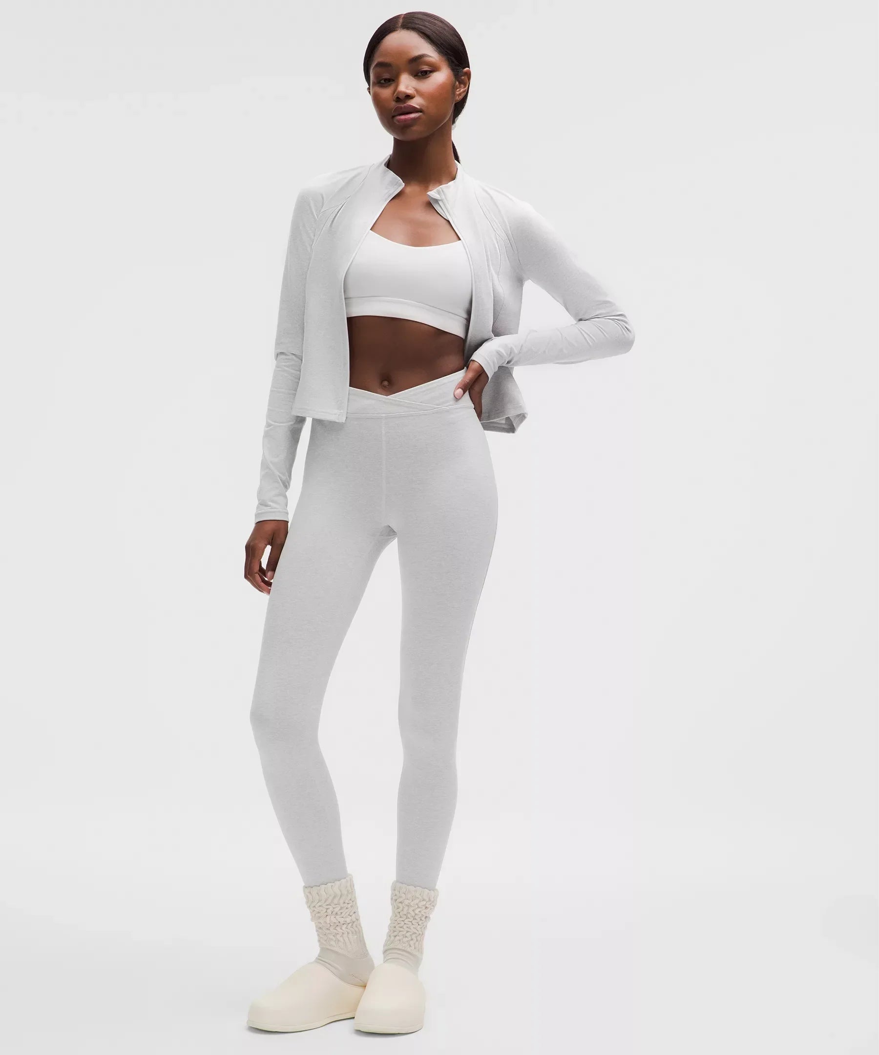 Softy Suedey Cross-Waist Tight 25"