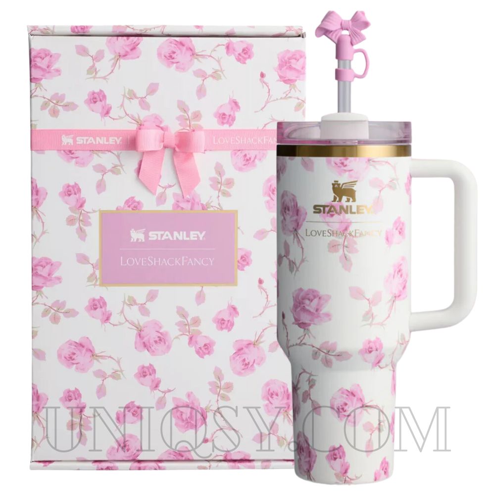Stanley LSF Everblooming Rosettes 40 OZ Tumbler