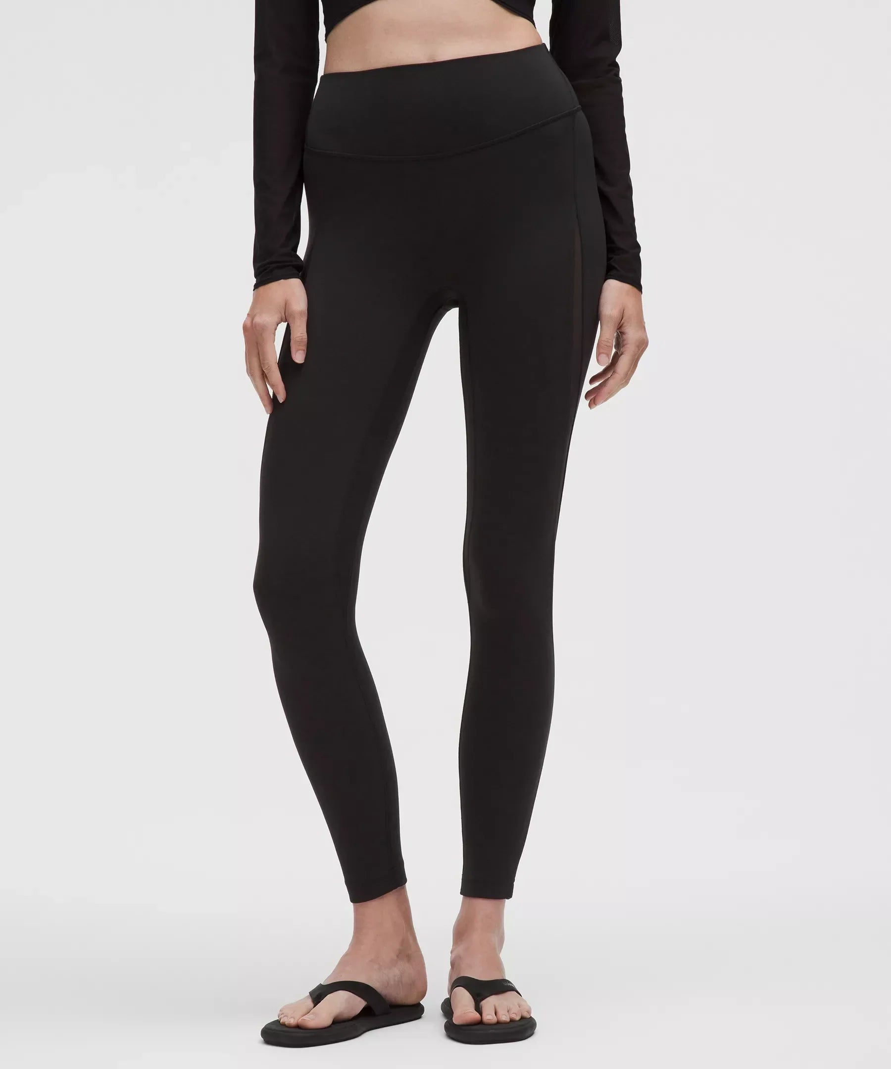 Nulu High-Rise Mesh-Panel Tight 25"