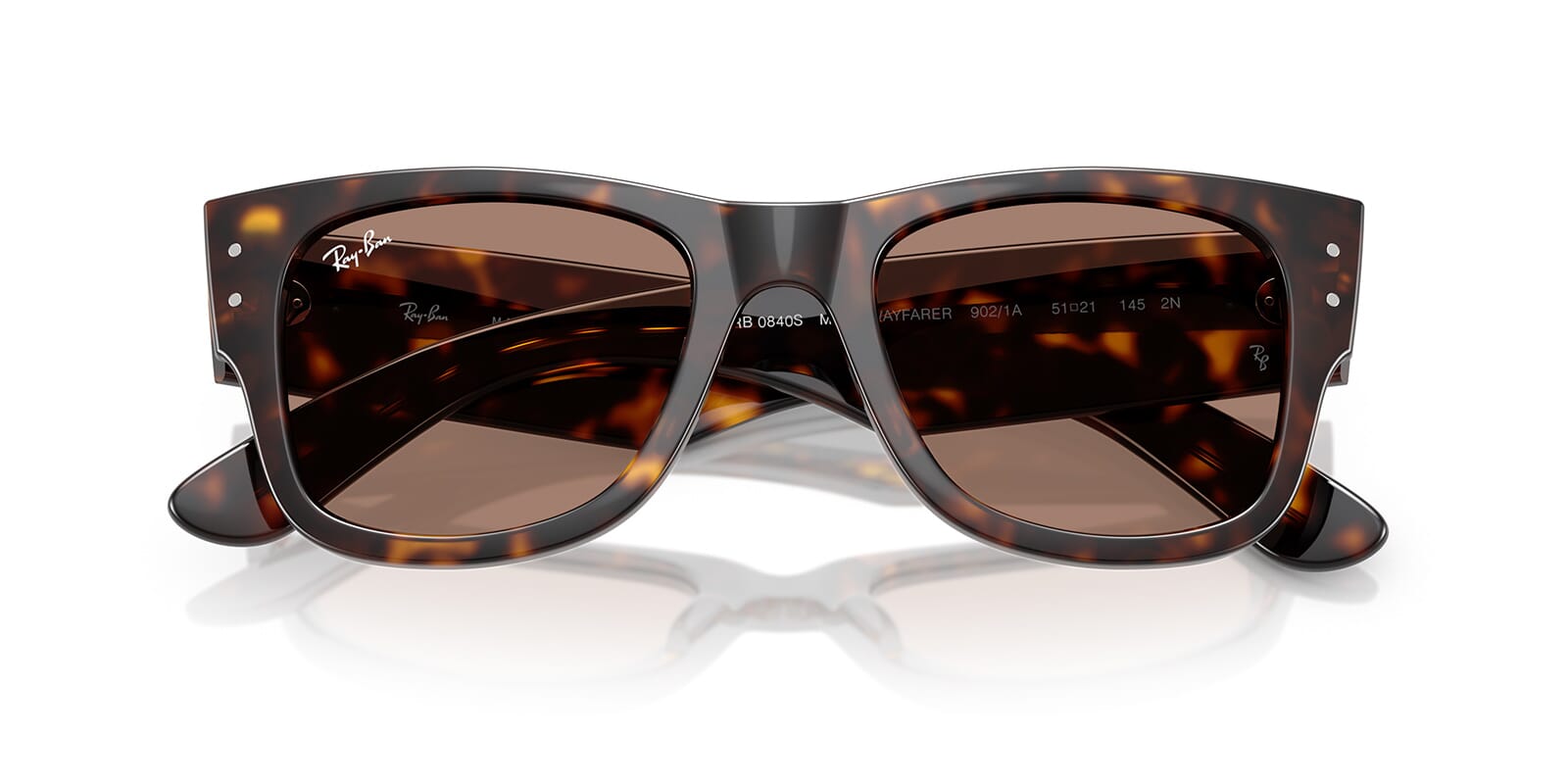 Ray-Ban Mega Wayfarer RB 0840S 902/1A - As Seen On Romero Britto